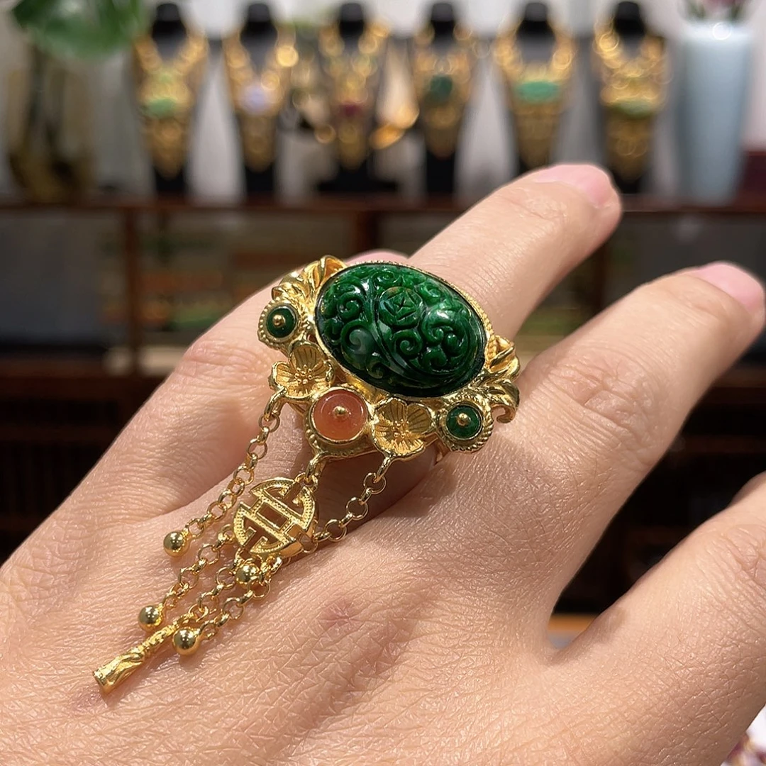 锦纶铁合金戒指戒指