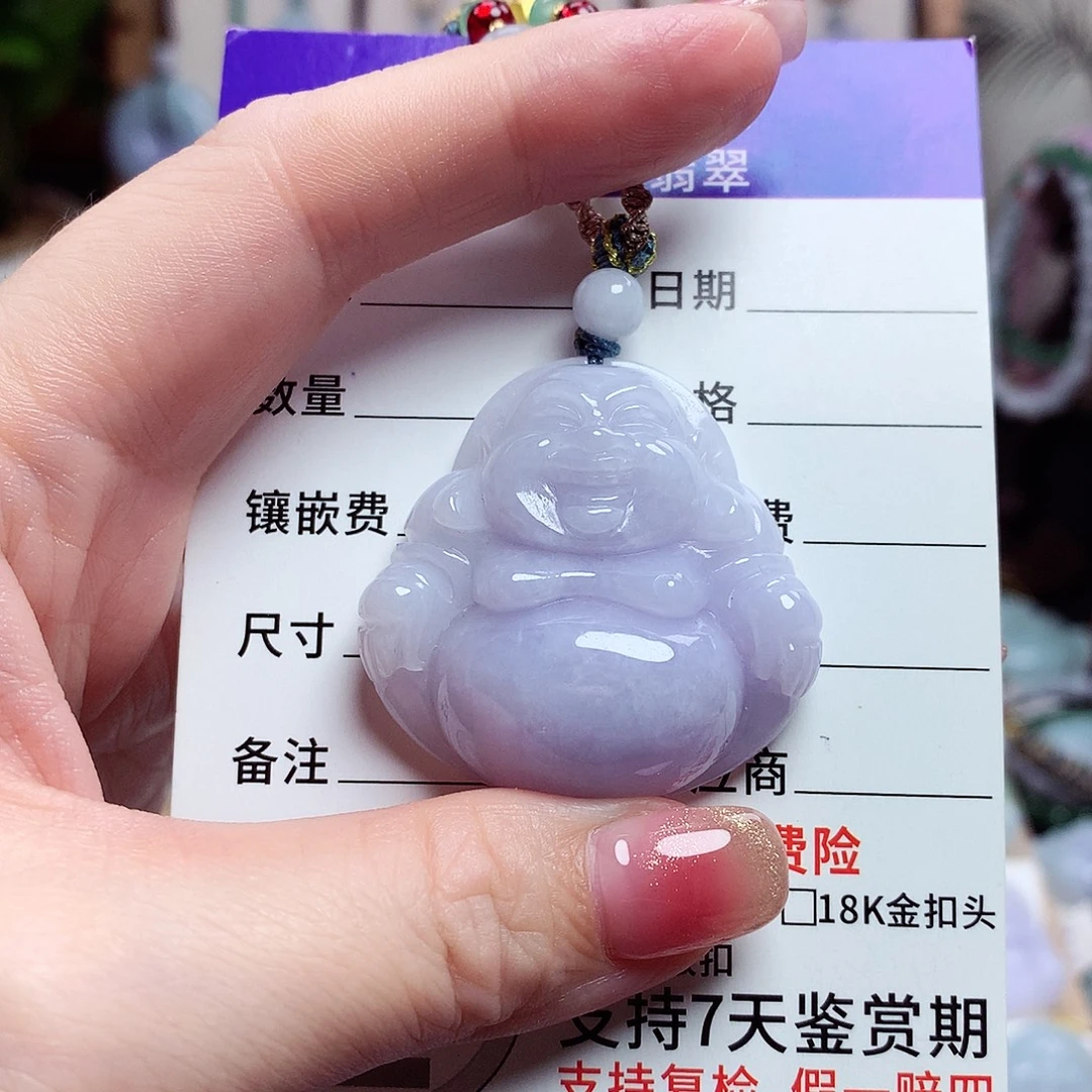 颈饰未镶嵌翡翠佛公22