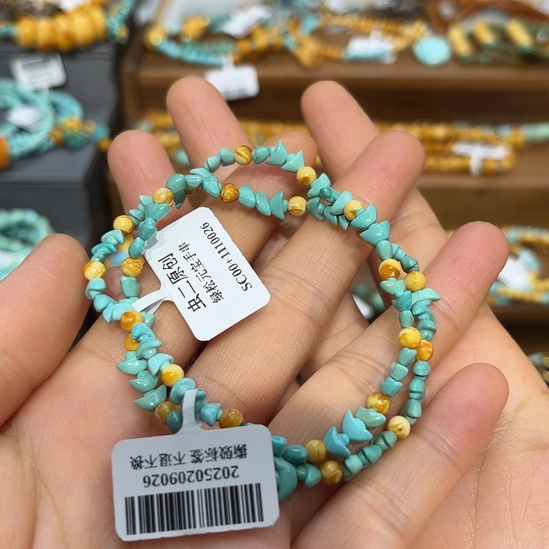 琥珀手链未镶嵌手串多样发其一