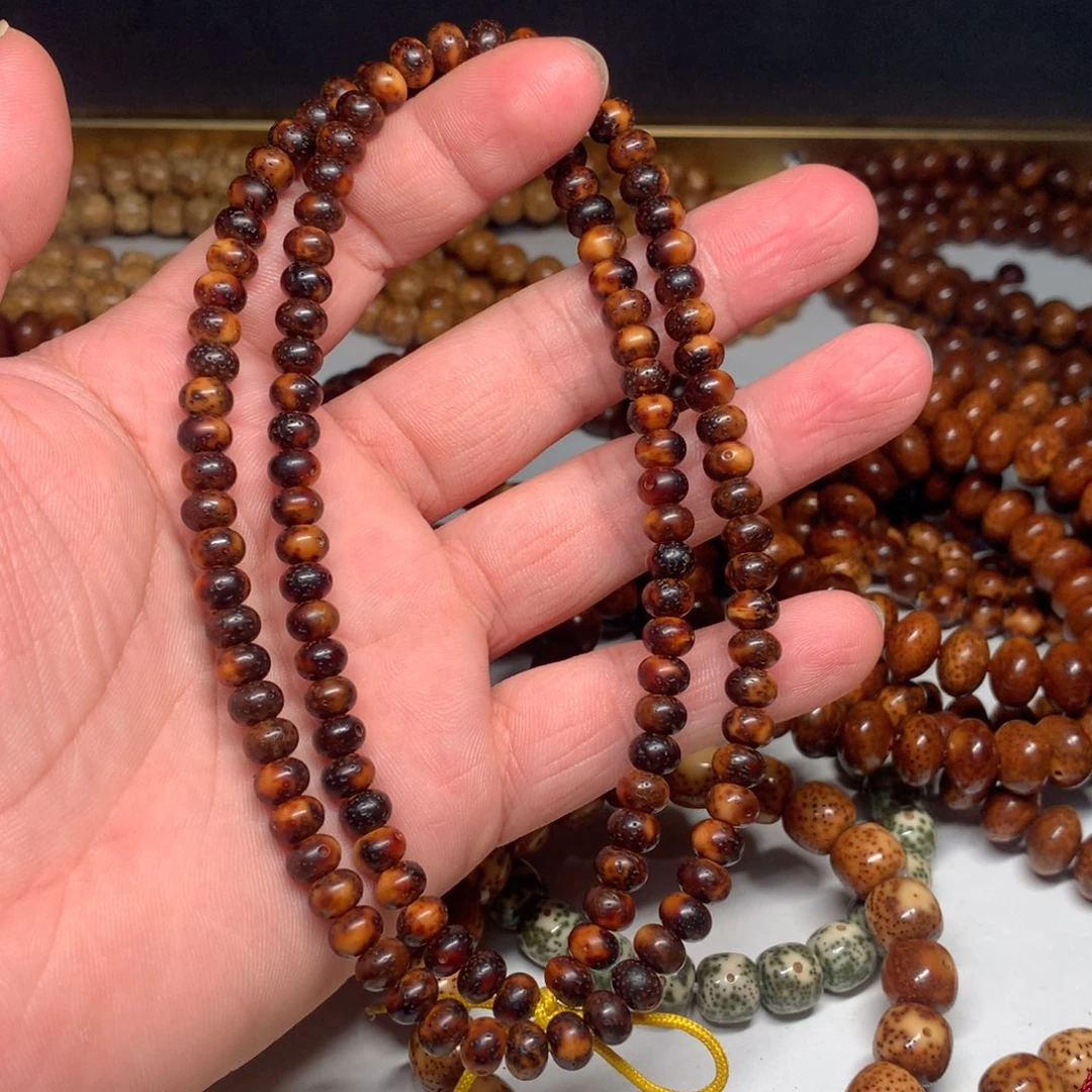 吊坠星月菩提木**缘陈化黑金75正月苹果