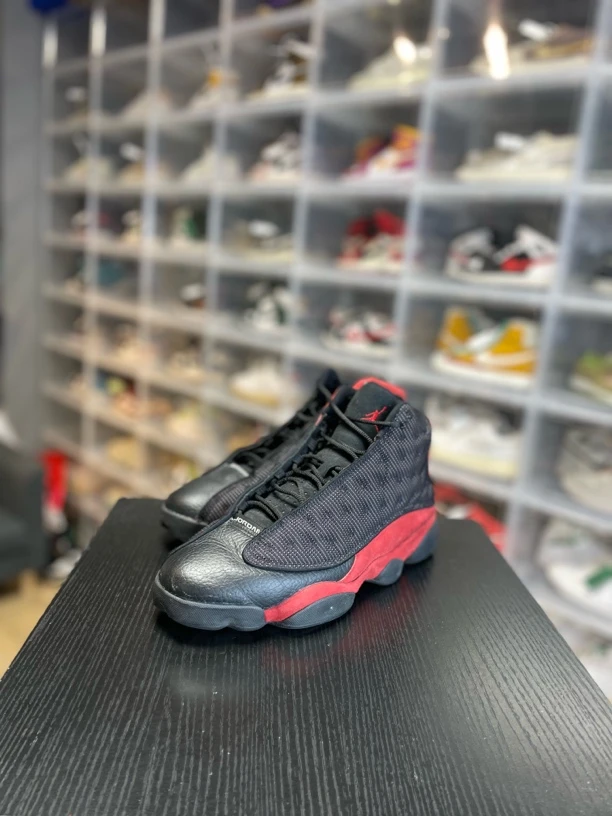 95新 MM6 mm6/aj13黑红休闲鞋/44.5/已精洗/0135