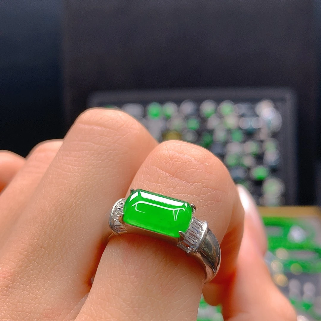 未镶嵌戒指翡翠天然翡翠