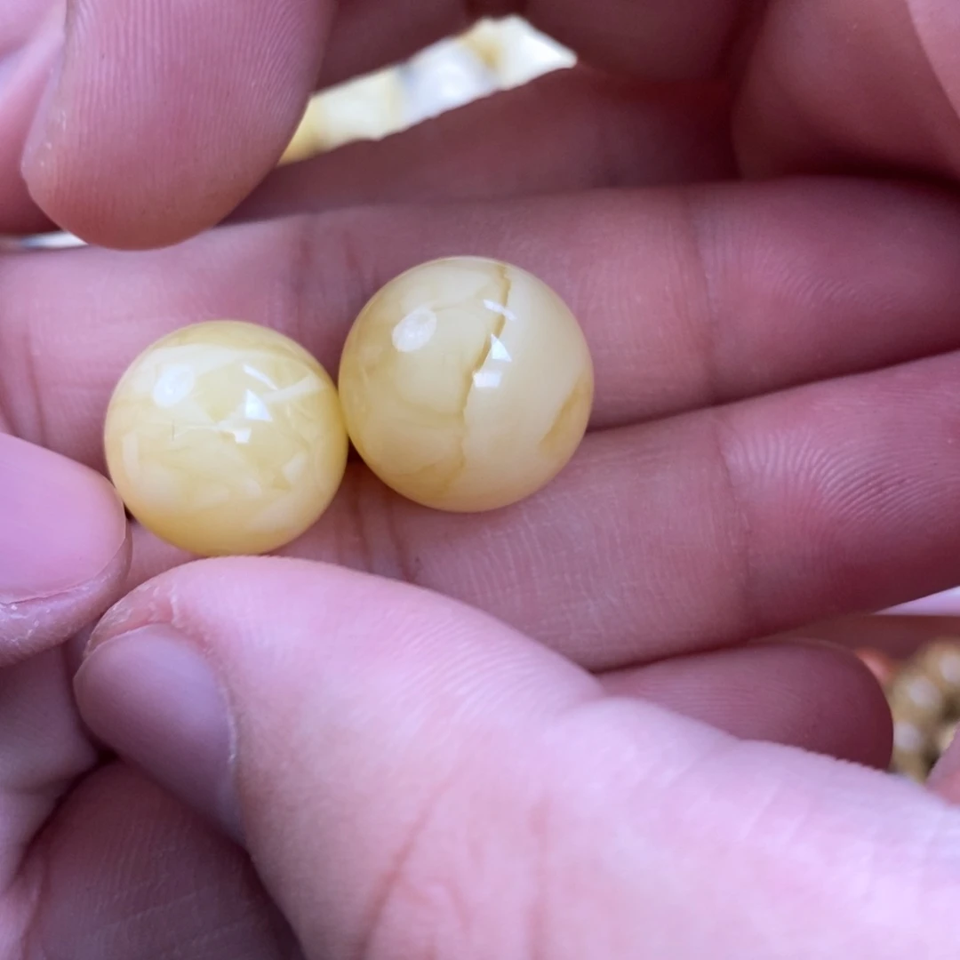 蜜蜡裸石未镶嵌Y****ぃ