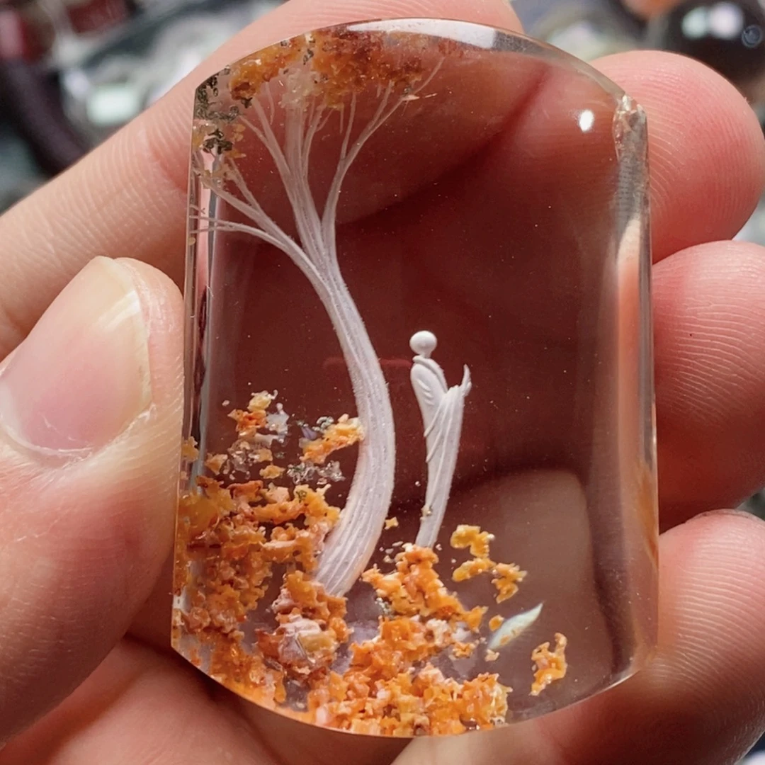 騳***未镶嵌吊坠(不含链)水晶