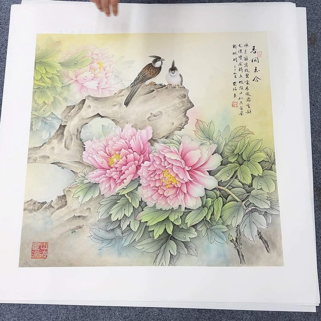 国画纯手绘作品欣赏