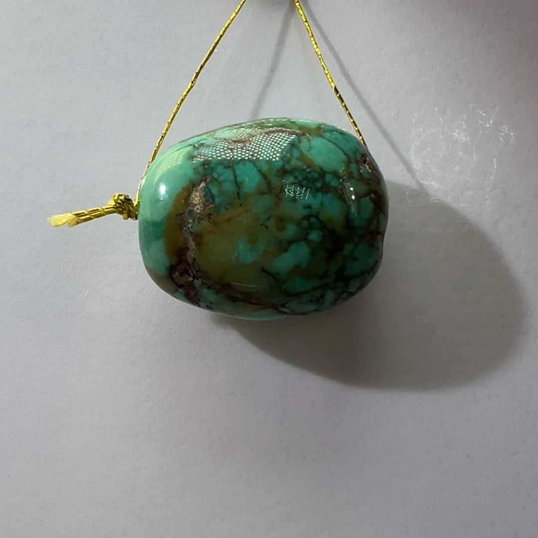 绿松石未镶嵌挂件