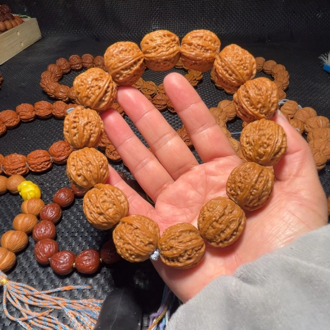 吊坠文玩核桃野生南疆石21➕