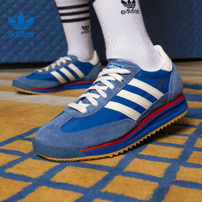 Adidas阿迪达斯王安宇同款SL72男女复古潮流休闲运动跑步鞋IG2132