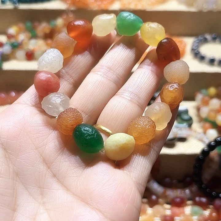 玛瑙/玉髓手链未镶嵌