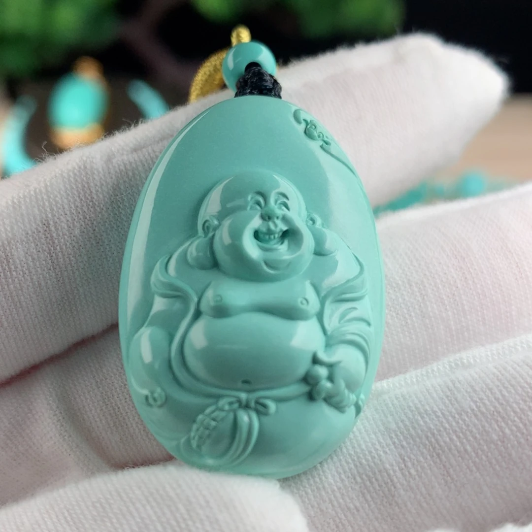 【闪购商品】绿松石弥勒佛未镶嵌