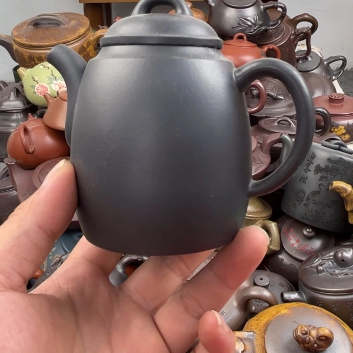 茶壶紫砂紫砂壶微瑕疵