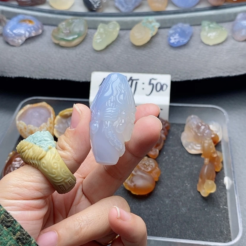 【闪购商品】未镶嵌吊坠定制玛瑙