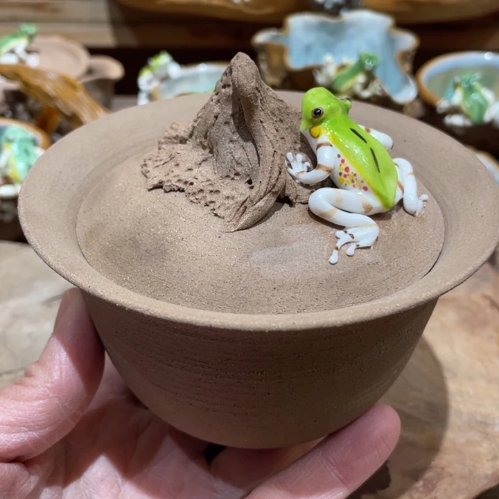 手工制作陶瓷茶具茶杯