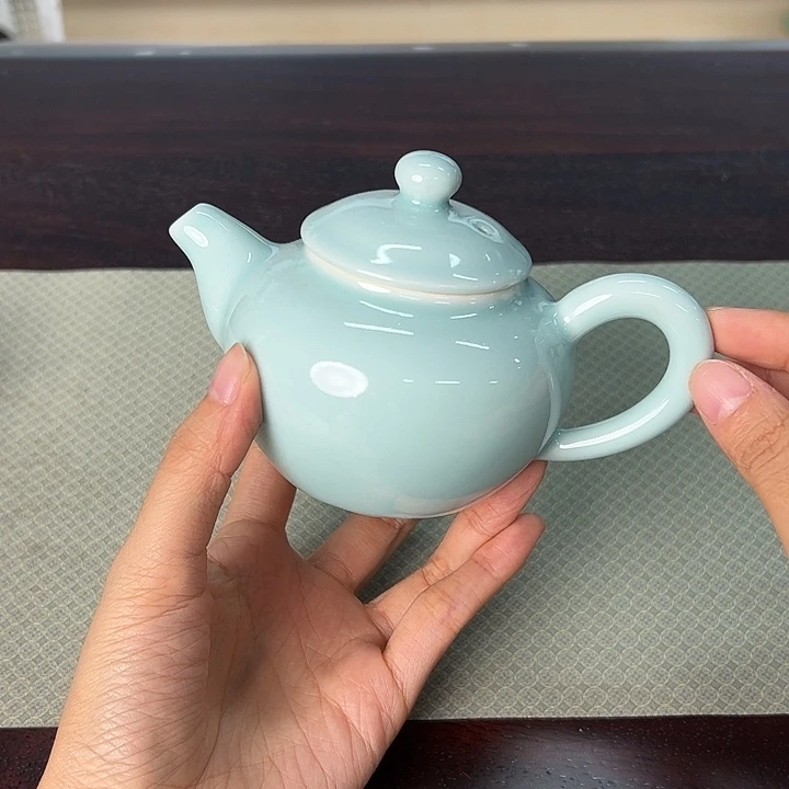 龙泉云间青瓷小米茶器