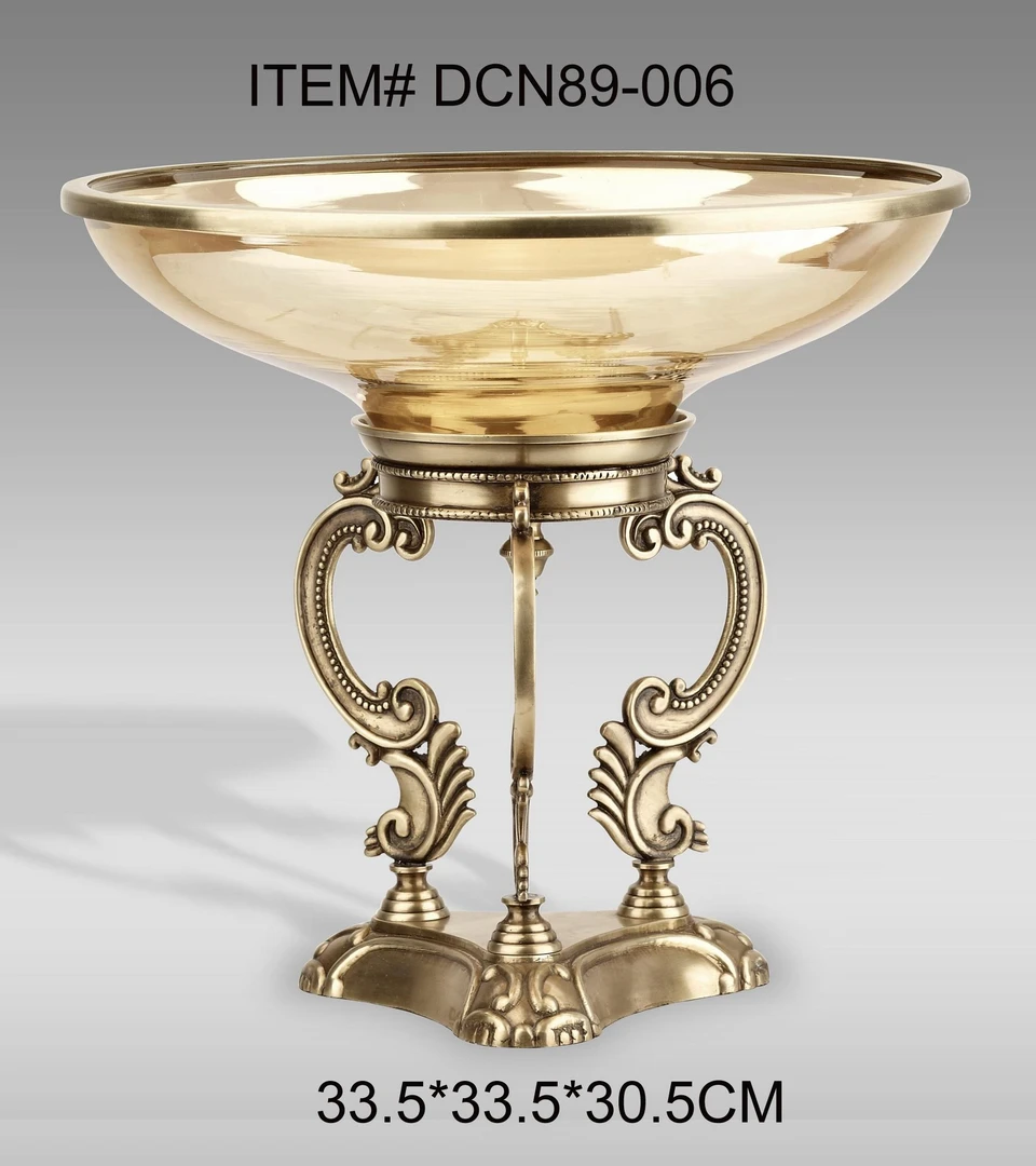 【欧美外单】DCN89-006 装饰果盆 33.5*33.5*30.5