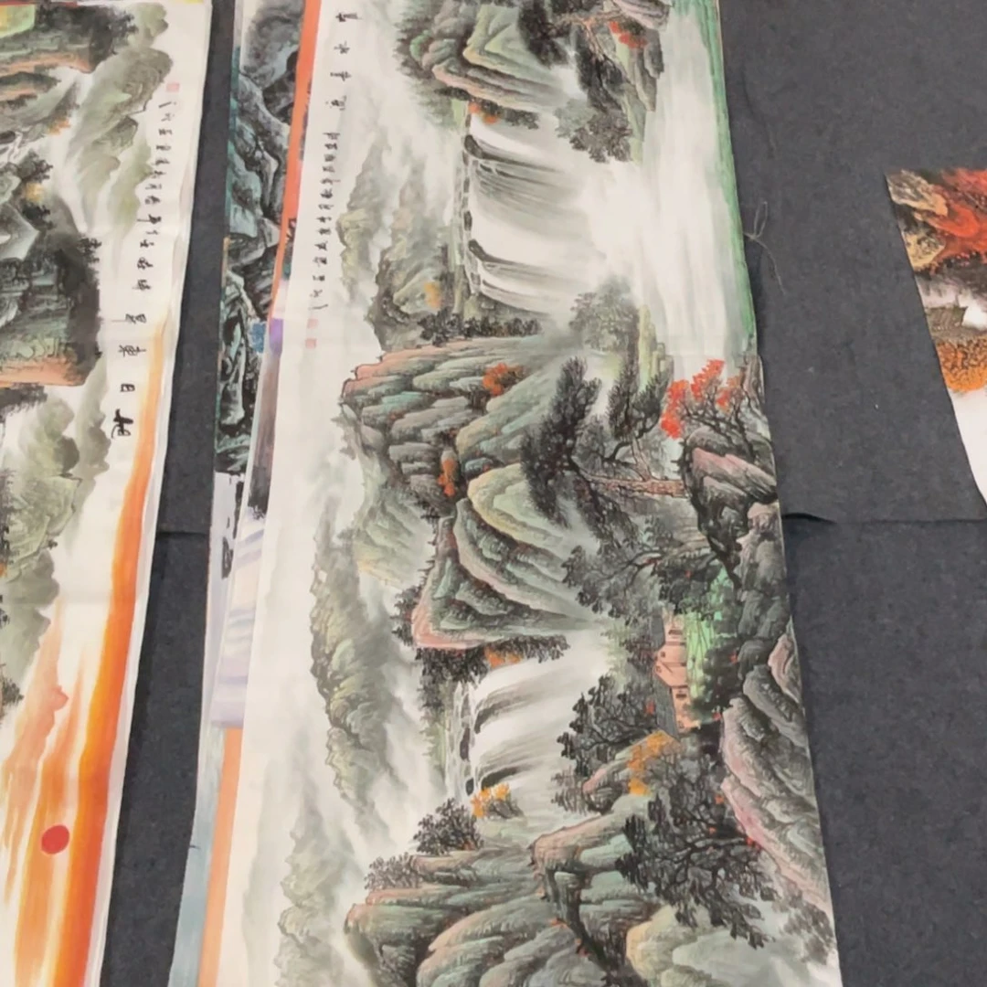 国画处理作品看好再拍哦