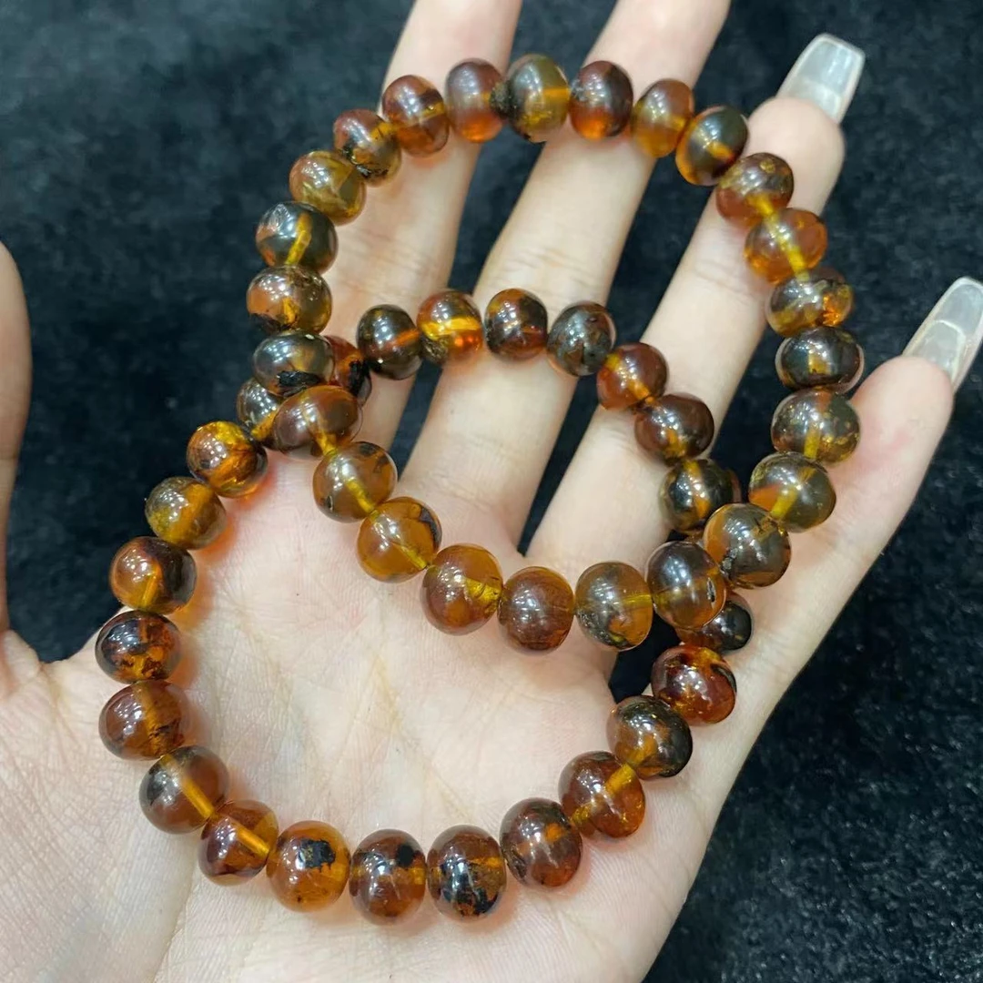 【铭记珠宝】琥珀手串20-DM244H69【多样性发一件】