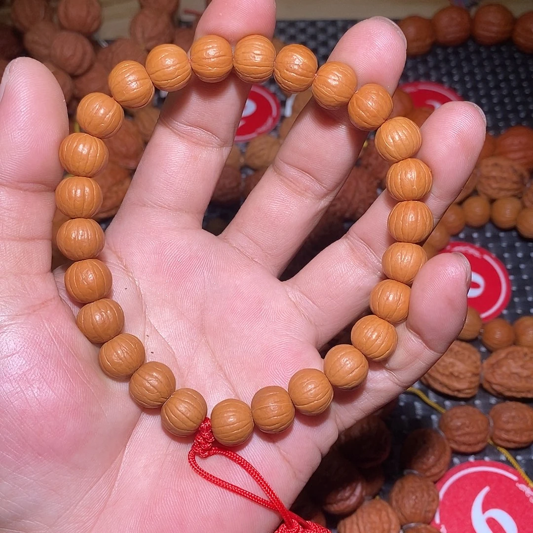文玩核桃手串猴头手串
