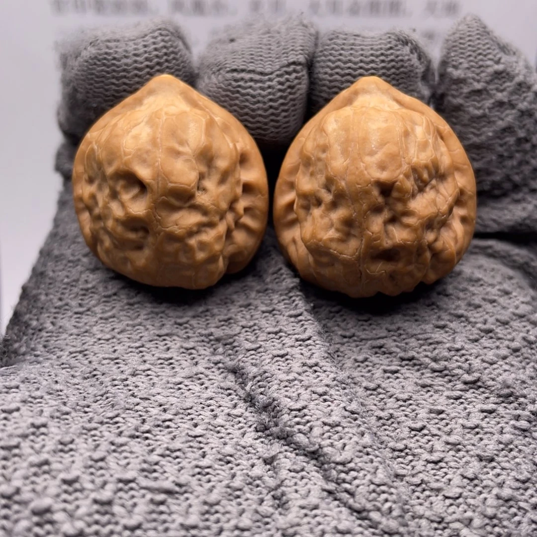 文玩核桃吊坠31.5古蟾福利款黄