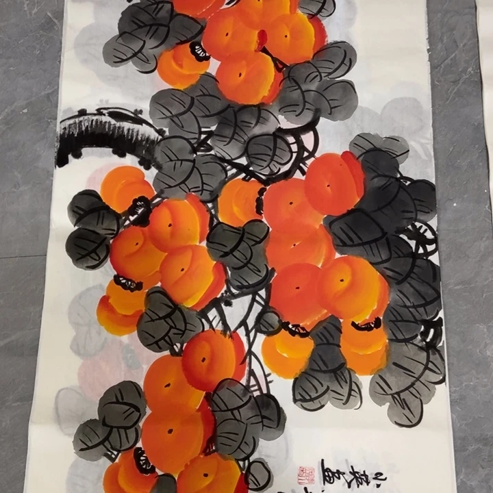 枕书斋画廊的直播间