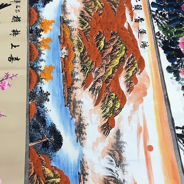 小周画廊的直播间