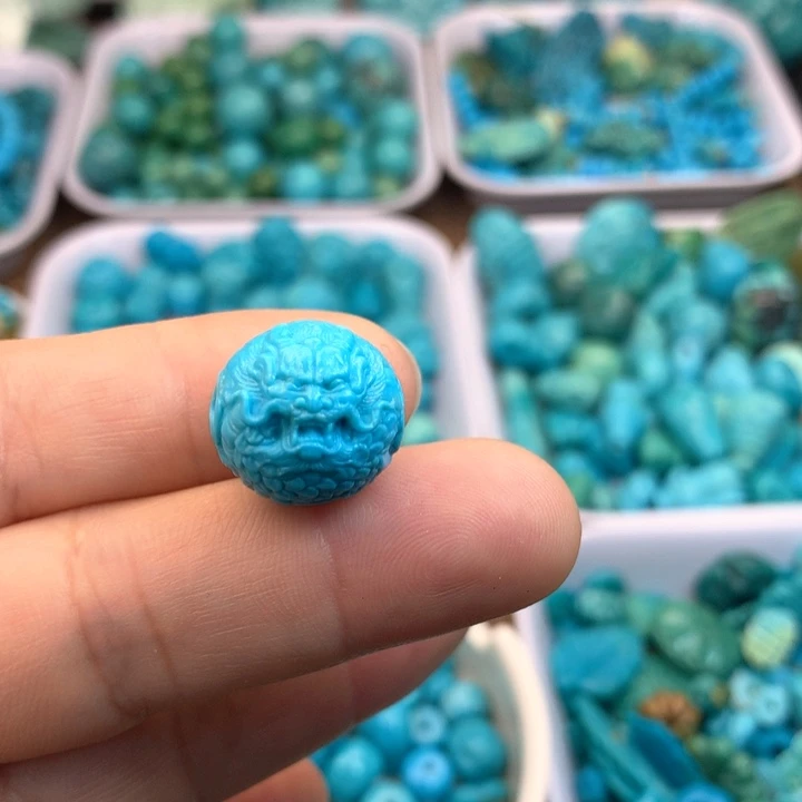 绿松石未镶嵌吊坠(不含链)15