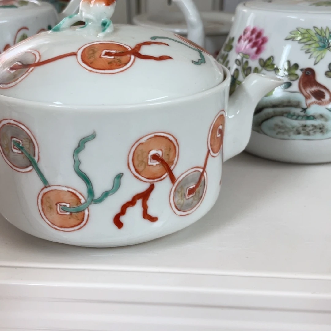茶具手绘陶瓷作品欣赏