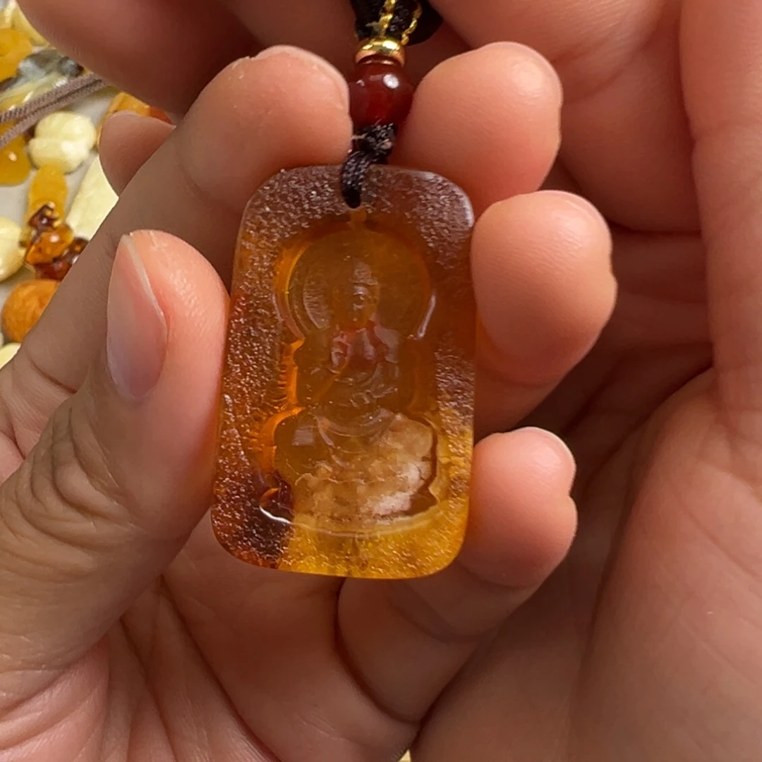 琥珀未镶嵌裸石微瑕