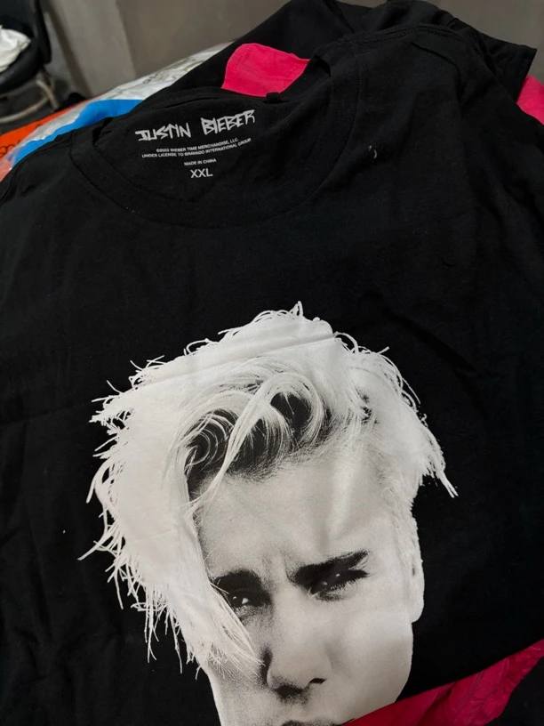 比伯ab款黑色短袖