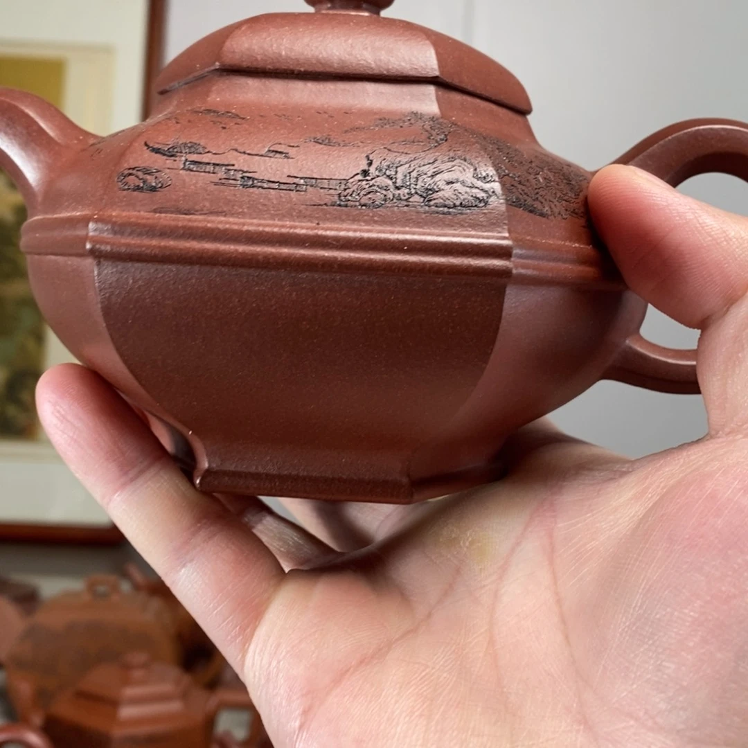 茶壶紫砂原矿泥料传统工艺制作