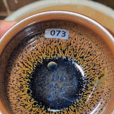 茶盏原矿原釉柴烧建盏