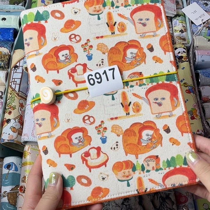 织绣A5活页不送纸6917