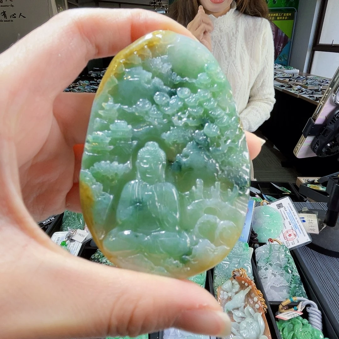 颈饰未镶嵌翡翠翡翠