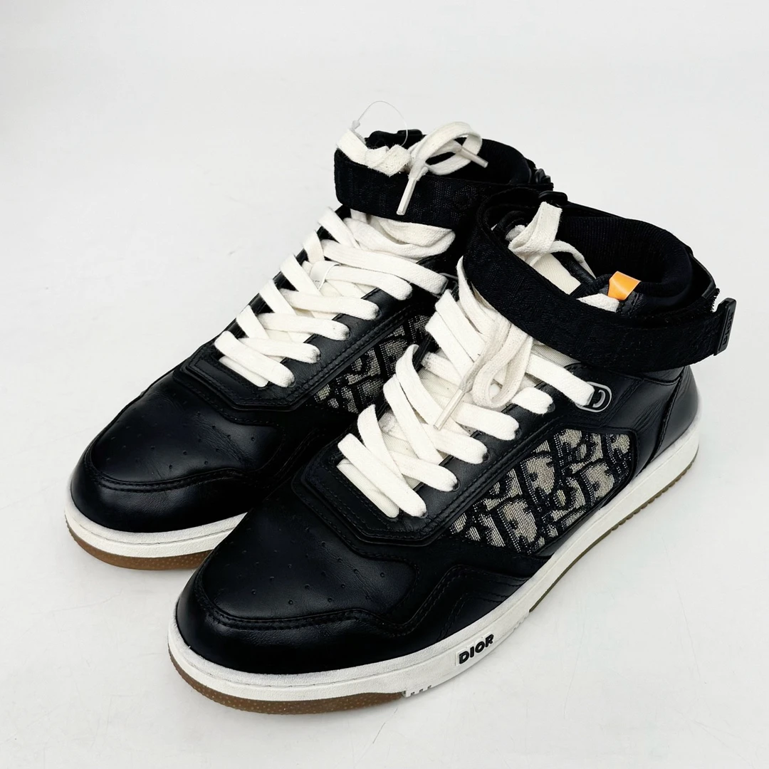 41码/Dior/迪奥 B27高帮板鞋/98新/jm07366