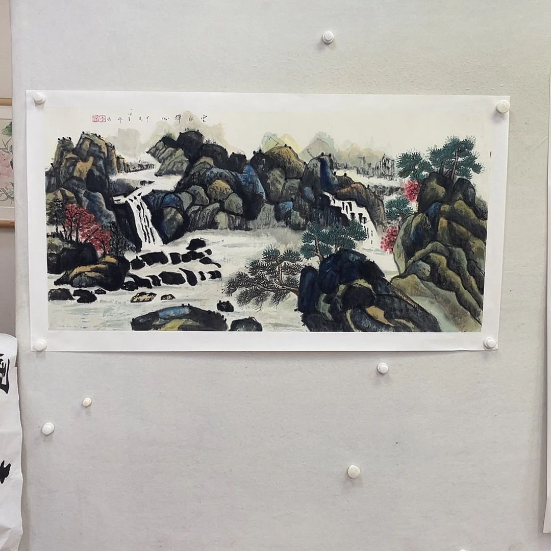 *****国画我们一起努力奔跑