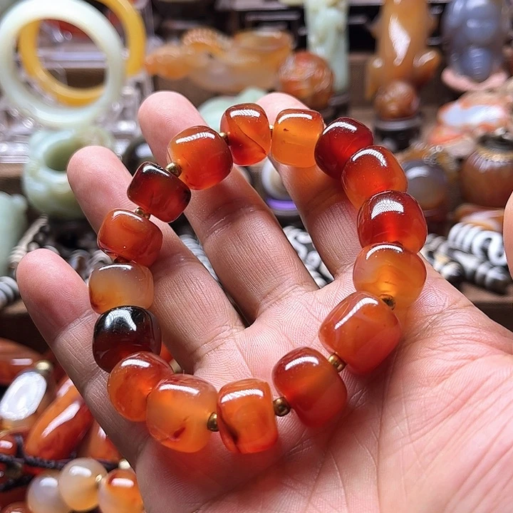 玛瑙/玉髓车挂未镶嵌