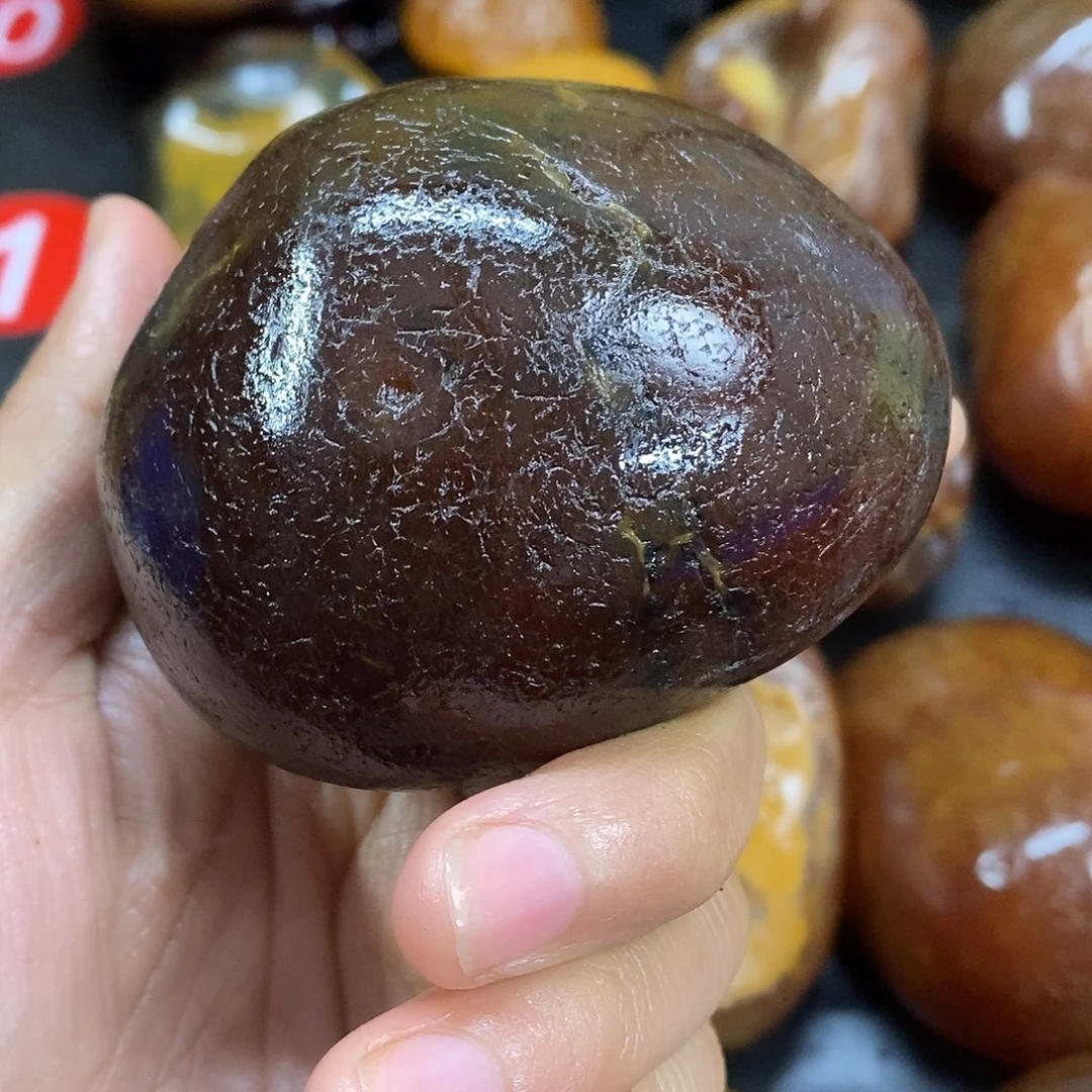 玛瑙/玉髓未镶嵌手把件