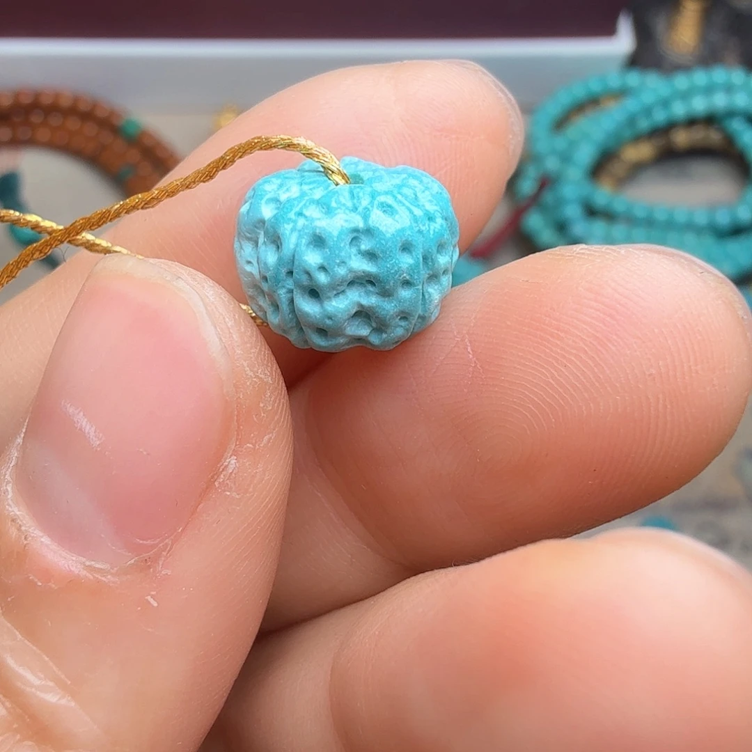 绿松石未镶嵌吊坠(不含链)