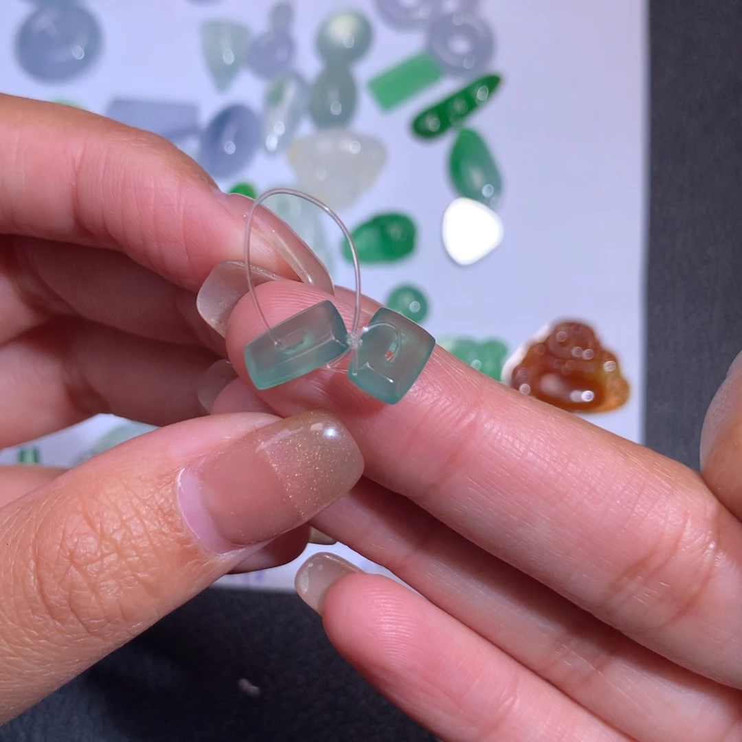 颈饰未镶嵌翡翠9.7-6.5-2.7