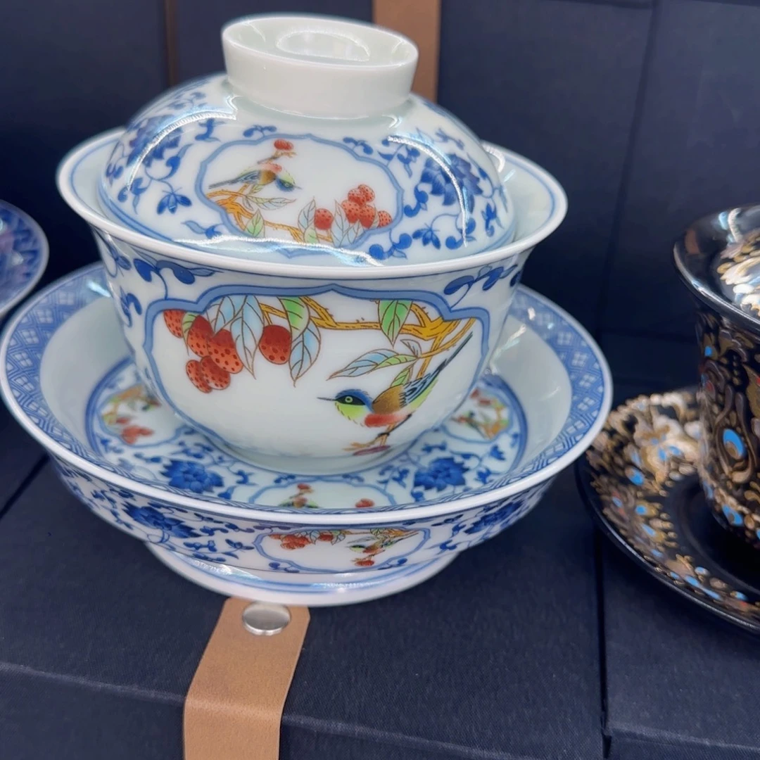 这些盖碗真好看！！！