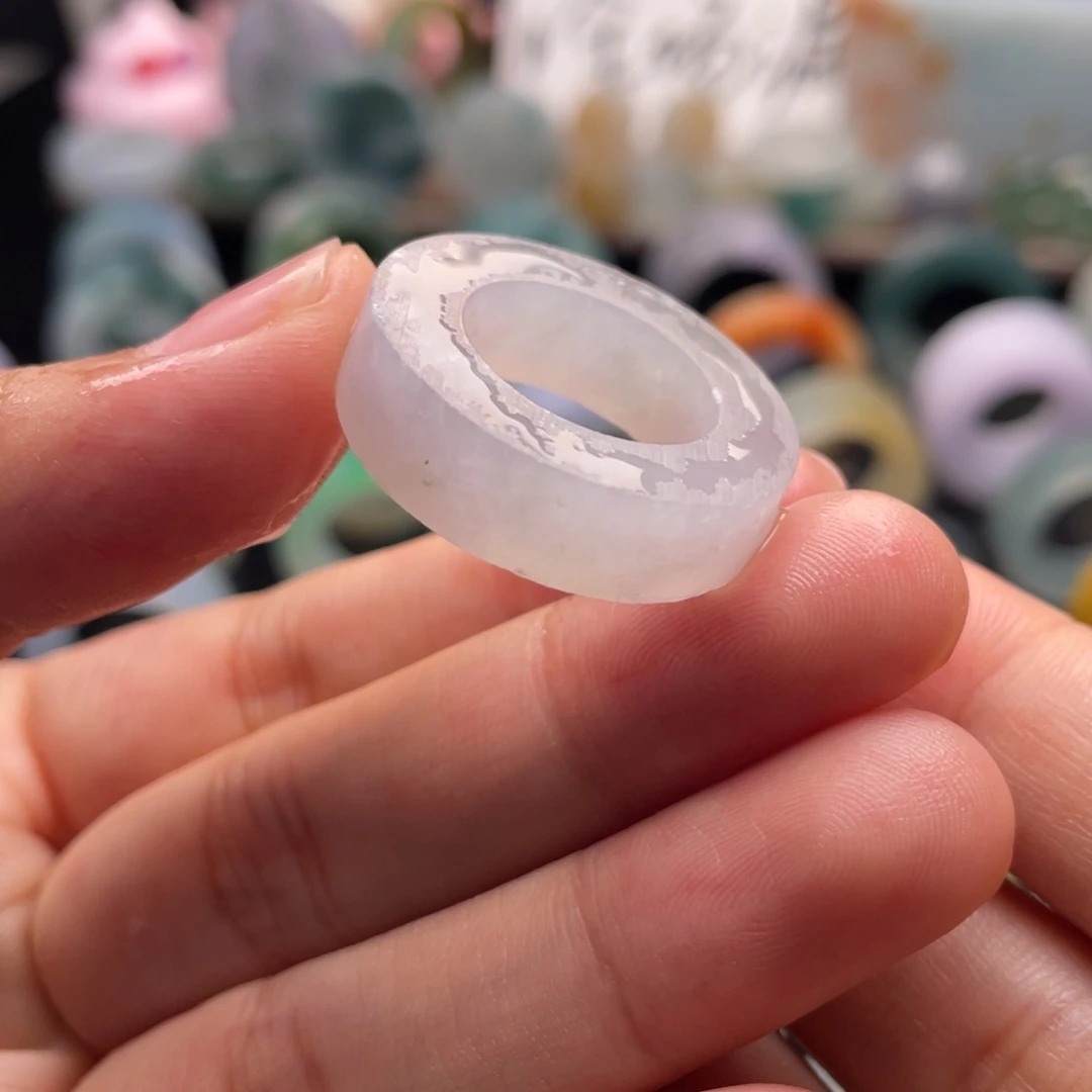 定制翡翠未镶嵌  仙女粉