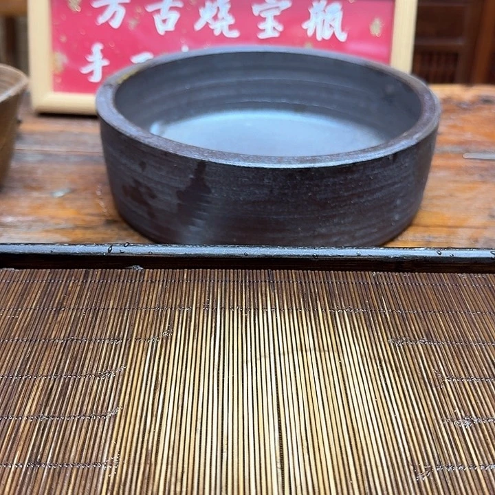 纯手工制作粗陶茶具