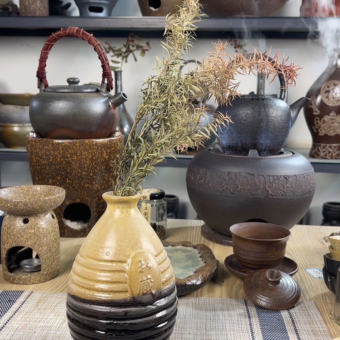 紫砂粗陶实用砂锅