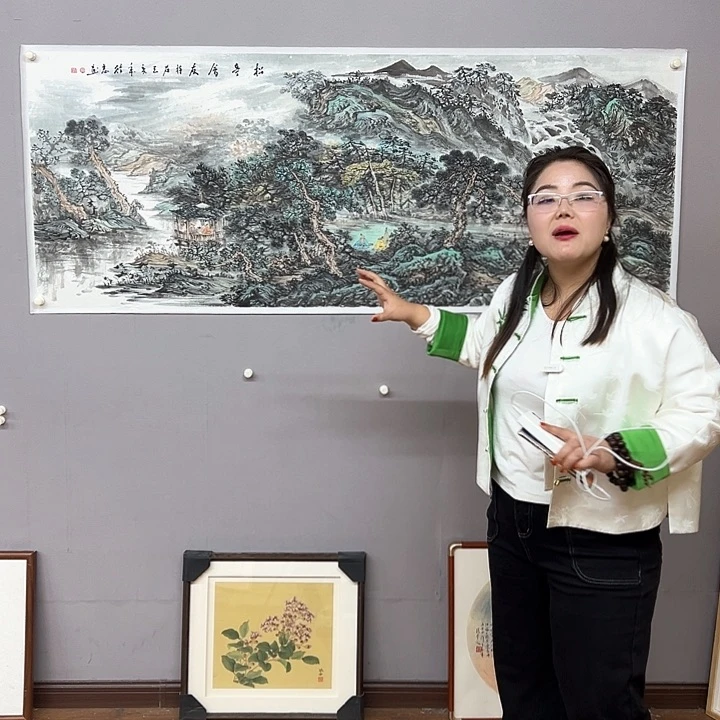国画中美老师国画作品