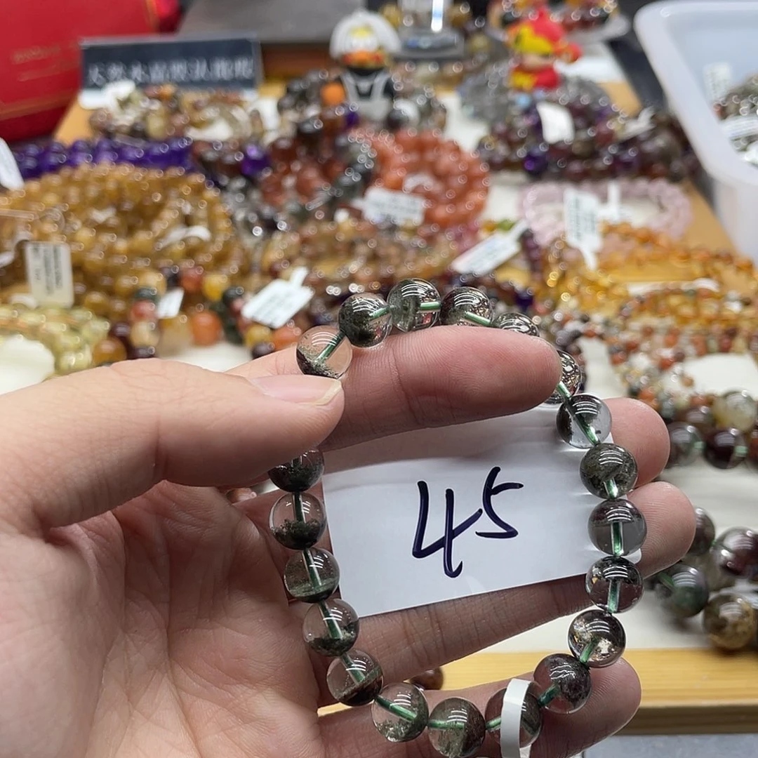 未镶嵌水晶手链天然