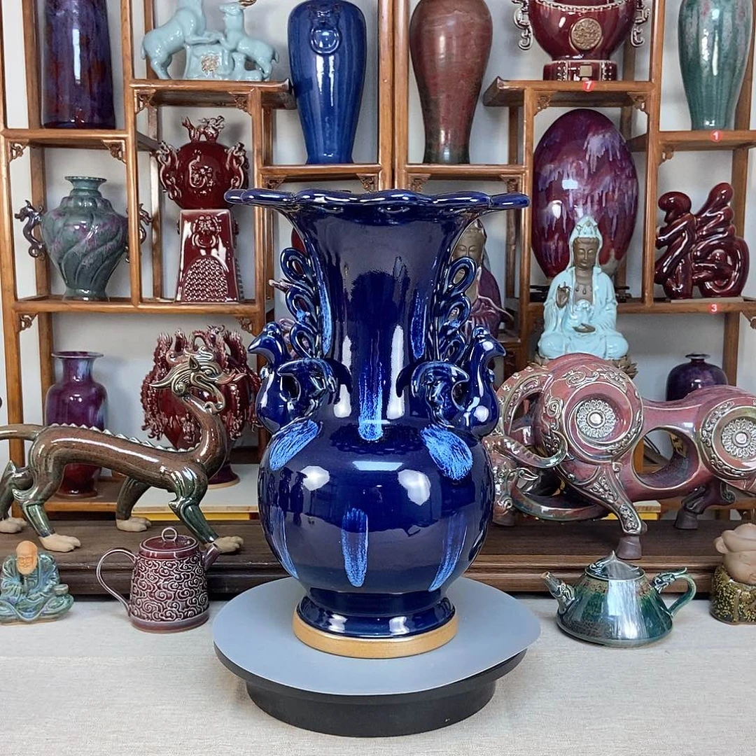 摆件五大名窑钧瓷035