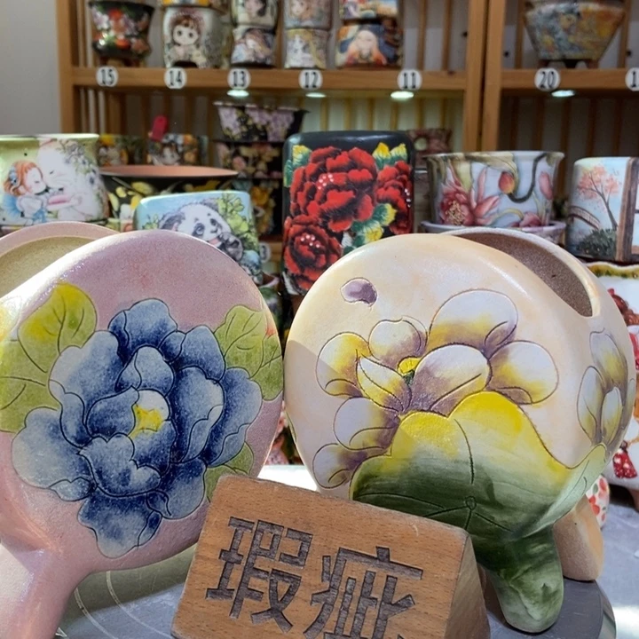 景德镇艺术手绘作品