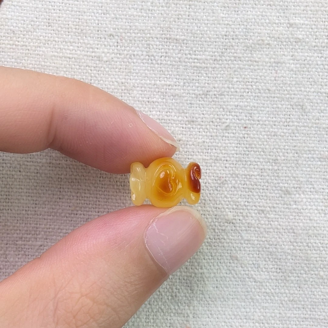 琥珀未镶嵌珠宝奇石糖果