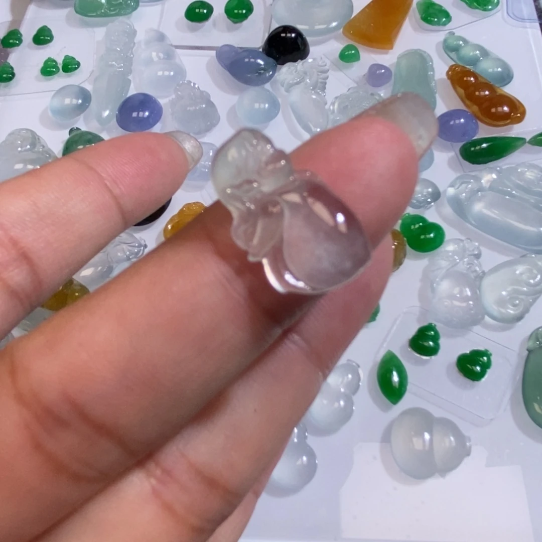 未镶嵌定制翡翠翡翠19/11.3/3.3