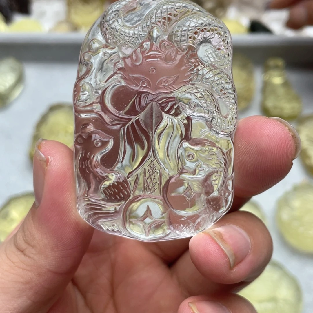 未镶嵌吊坠(不含链)水晶乐****蹦